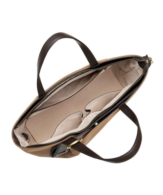 IBIZA ディアリオ　ナイロン　ハンドバッグ オーク