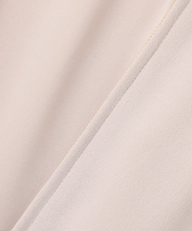 組曲 【ご好評につき追加生産！】ジョーゼットジャージー ブルゾン ベージュ系