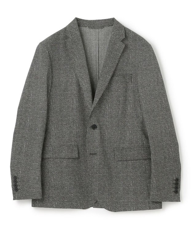 JOSEPH HOMME 新型・新柄【洗える/ストレッチ/シワになりにくい/セットアップ対応可】クールドッツストレッチ 　ジャケット グレー系3