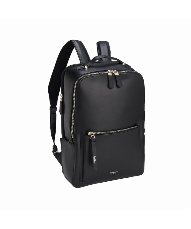 ACE BAGS & LUGGAGE 【雑誌掲載】 Jewelna Rose ウェールズ リュックサック A4サイズ 13.3インチPC収納 本革 11925 ジュエルナローズ 通勤 ブラック