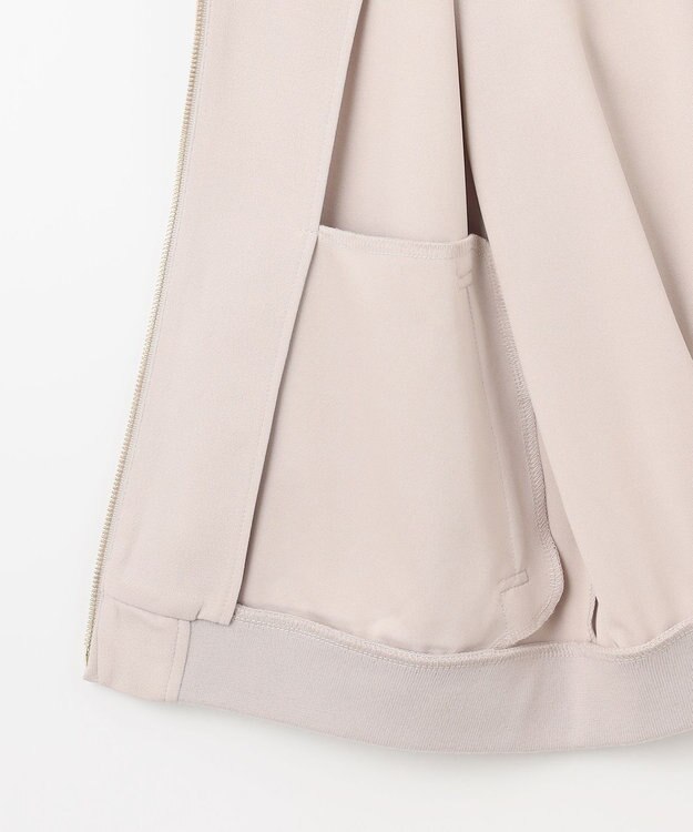 組曲 S 【ご好評につき追加生産！】ジョーゼットジャージー ブルゾン ベージュ系