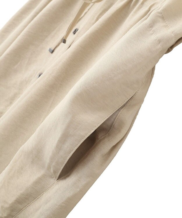 YECCA VECCA ミリタリースキッパーシャツワンピース Beige