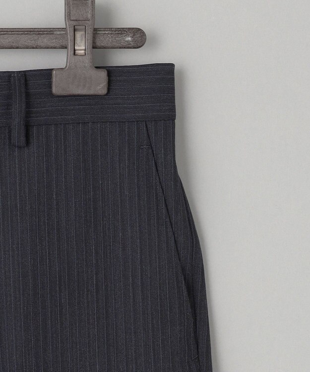 GOTAIRIKU 【オールシーズン対応】ALL SEASON 2WAY STRETCH スーツ グレー系1(グレー×細ブルーストライプ)