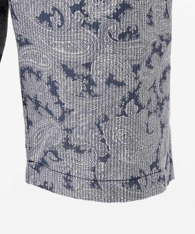 JOSEPH ABBOUD MOUNTAIN 【SPACE】OGアロハペイズリー ハーフパンツ ライトグレー系6