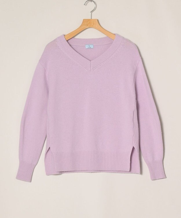 ONWARD Reuse Park 【組曲】ニット秋冬 パープル