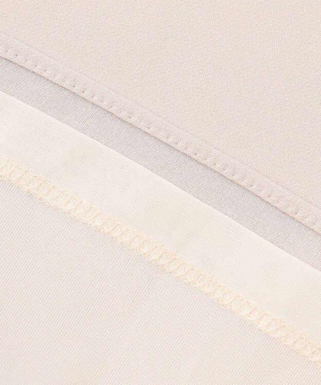 J.PRESS LADIES バックサテンジョーゼット カットソー ピンク系