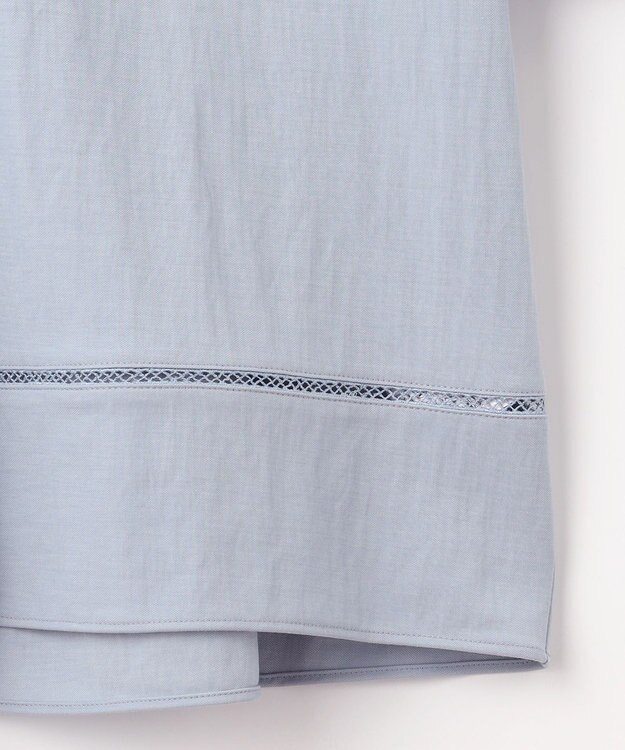 J.PRESS LADIES ナチュラルジャージー カットソー ダルブルー系