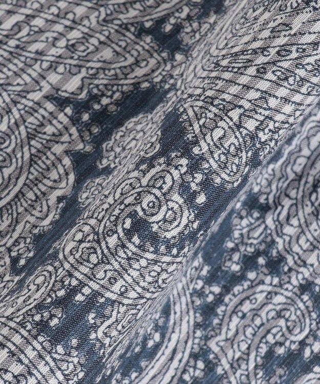 JOSEPH ABBOUD MOUNTAIN 【SPACE】OGアロハペイズリー ハーフパンツ ライトグレー系6