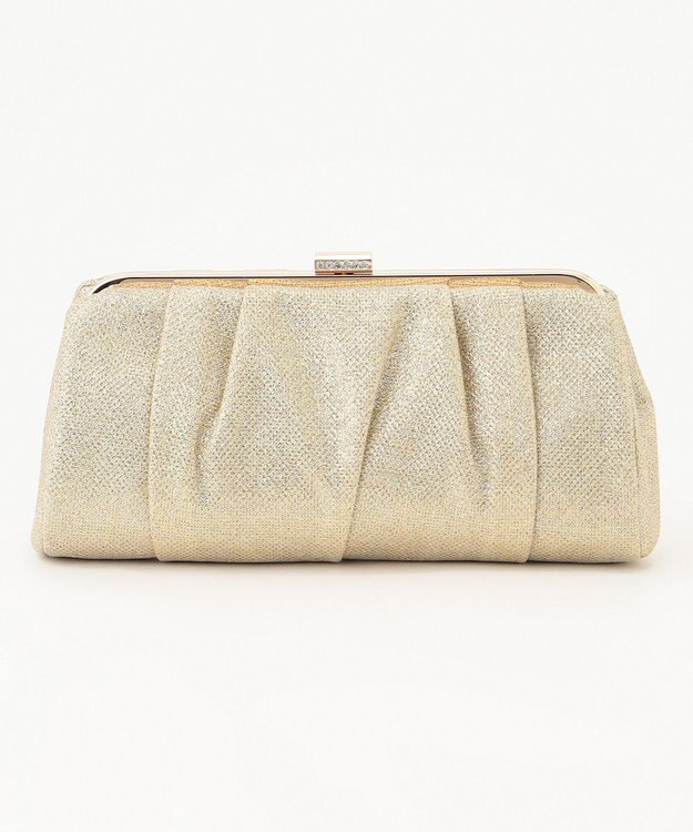 23区 【APPLAUDIR】ラメクラッチバッグ ゴールド系