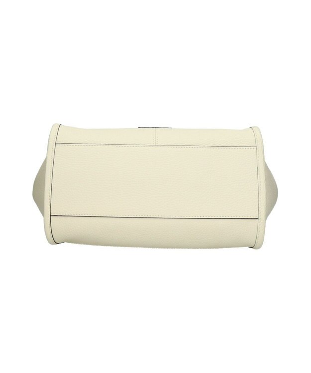 INTER-CHAUSSURES 【LORISTELLA】バンブーハンドルレザーバッグ アイボリー