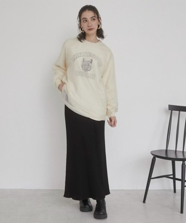 WEGO 【ANGIE VINTAGE】オーガンジープルオーバー ホワイトアイボリー