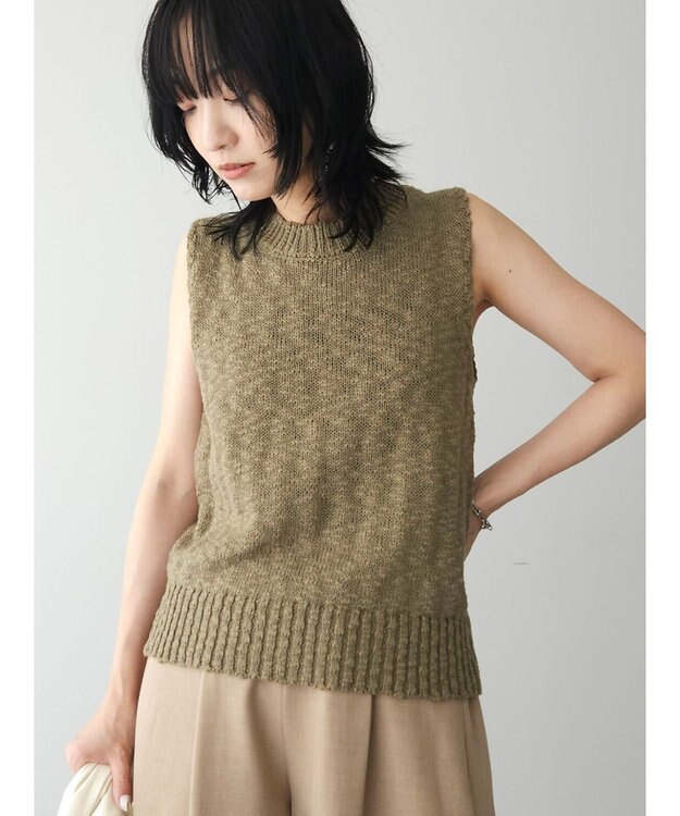 Green Parks ・ＳＵＧＡＲ　ＳＰＯＯＮ　ブークレニットタンク Khaki