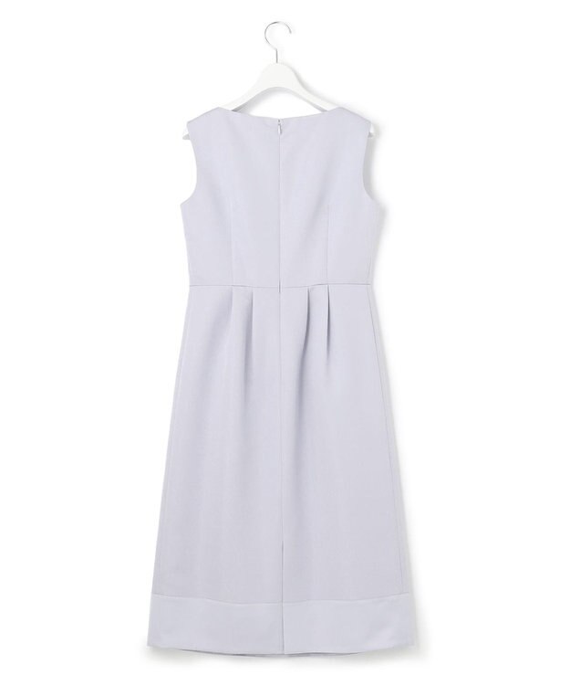 23区 L 【APPLAUDIR】グログランロイヤル ドレス サックスブルー系