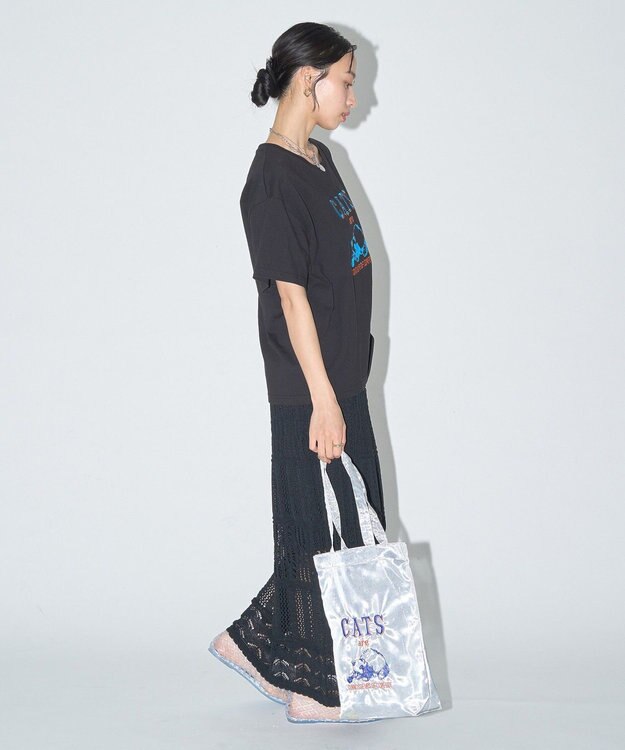 earth music&ecology 刺繍Tシャツ C