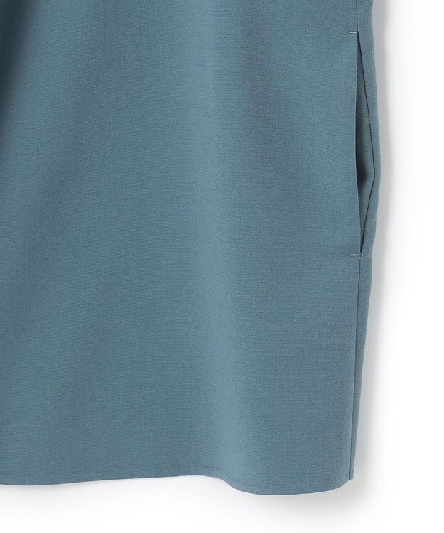 ICB L ライトリバー ミドル丈コート ライトブルーグレー系