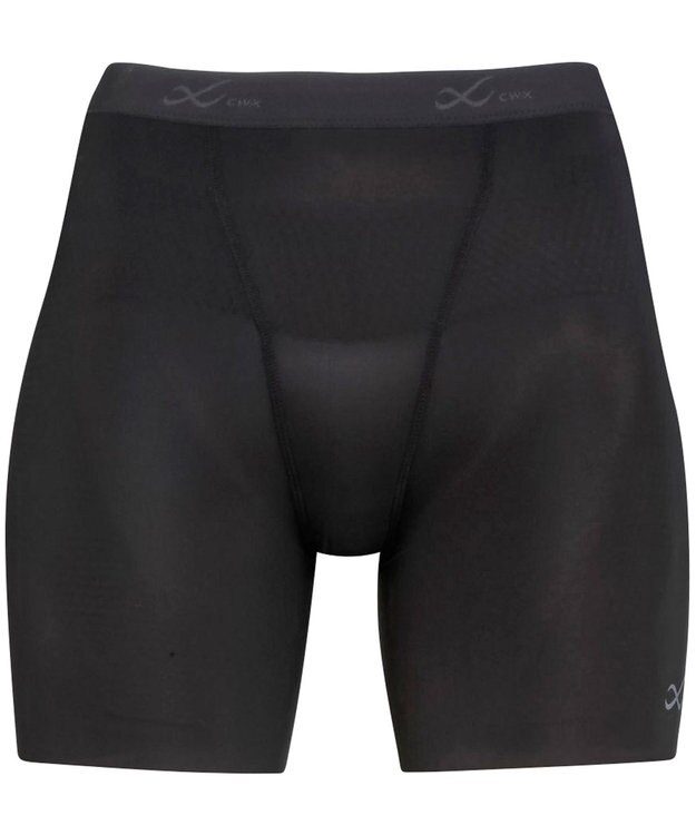 CW-X 【WOMEN】 CW-X 股関節サポート スパッツ 【大谷翔平愛用モデル】 下半身の軸がブレにくい 骨盤サポート 球技 陸上 ショート 2分丈 レディース BCY101 /ワコール ブラック