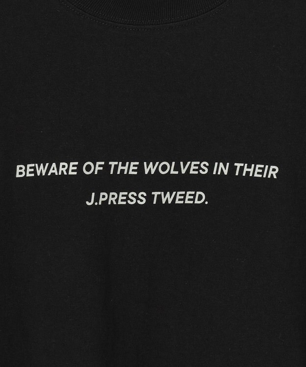 J.PRESS YORK STREET 【UNISEX】グラフィックTシャツ ブラック系