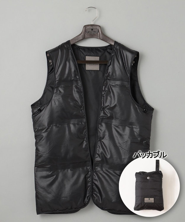 GOTAIRIKU 【GOTAIRIKUコートに取付可能】別売りダウンライナー(24年モデル) ブラック系