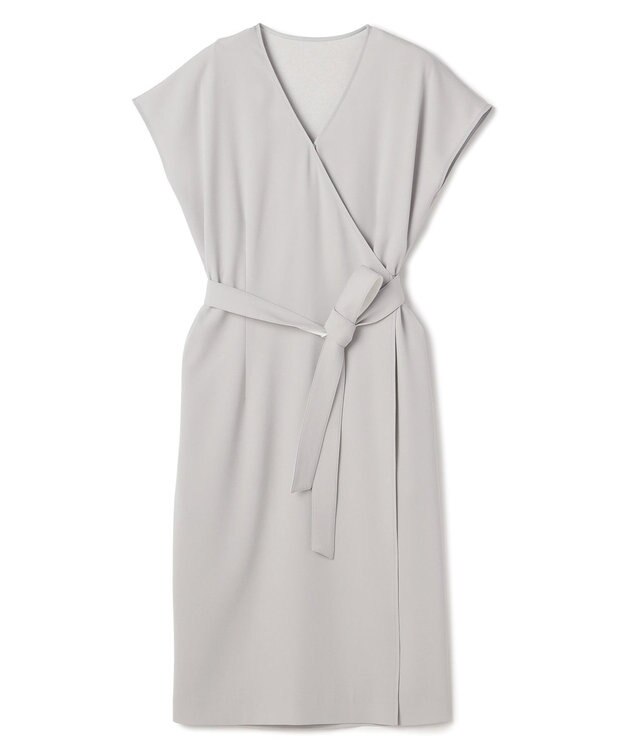 BEIGE， 【Lsize・セットアップ対応】CINDY / ラップドレス L.Gray