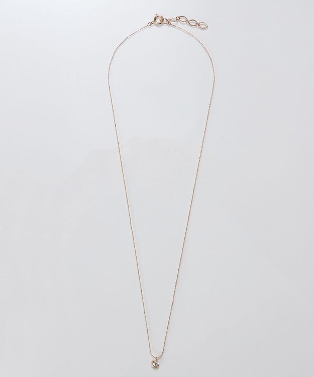 Phoebe 【金属アレルギー対応】スパークルドットビジューネックレス/ニッケルフリー シャンパンゴールド シャンパンゴールド