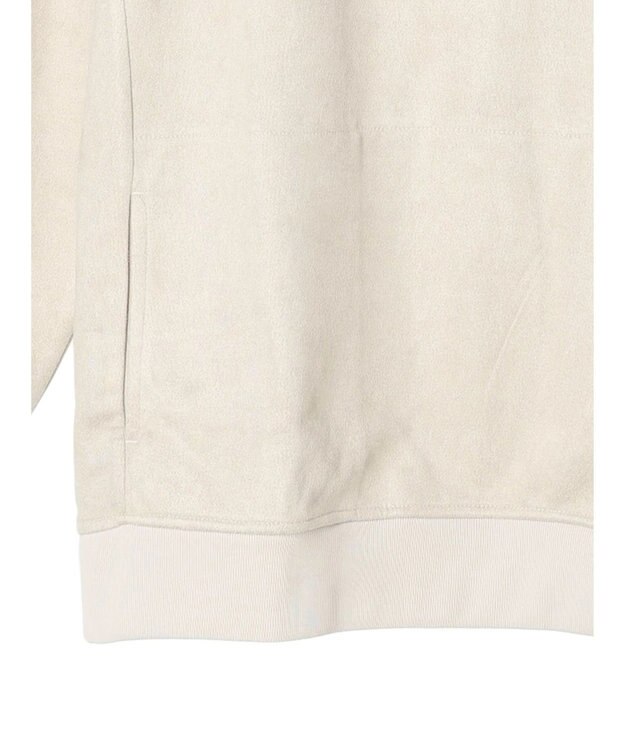 CRAFT STANDARD BOUTIQUE フェイクスエードスタンドプルオーバー Ivory