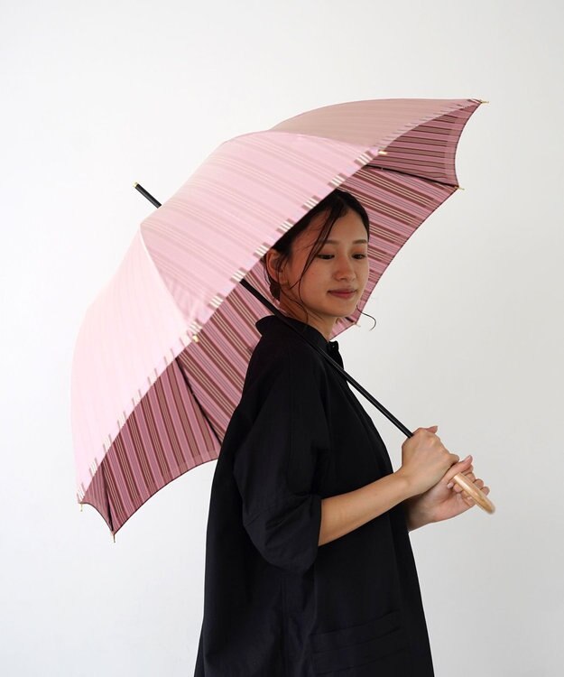 槇田商店 Riff  スモーキーローズ 長傘 ローズ