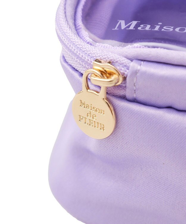 Maison de FLEUR EC限定クリアポーチS Lavender