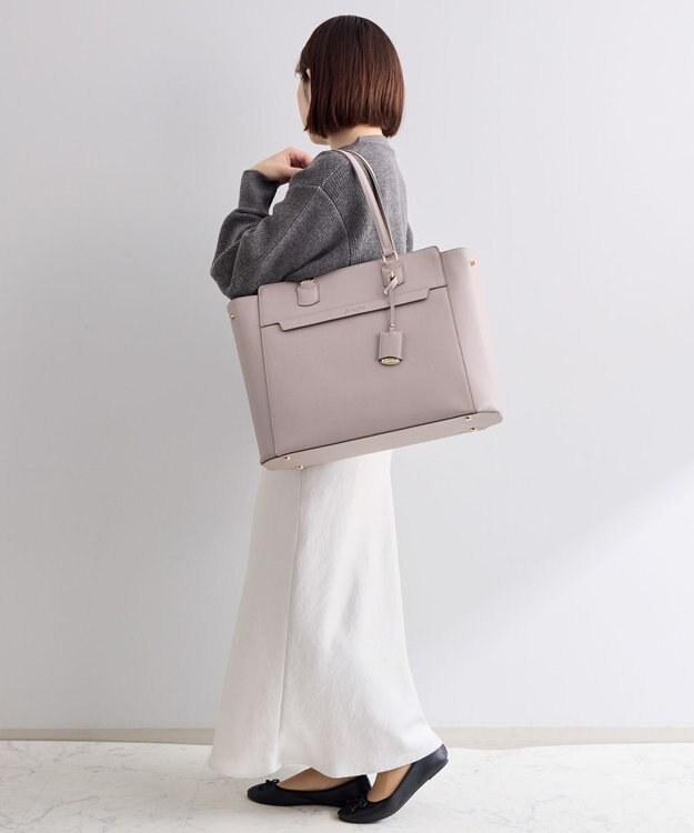 ACE BAGS & LUGGAGE Jewelna Rose リモハピ トートバッグ B4サイズ 15.6インチPC収納 10771 通勤 仕事 PCケース付 ジュエルナローズ ビジネスバッグ モーヴ