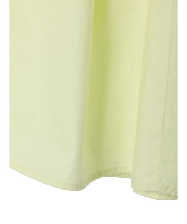 Green Parks Ｉ　切替ロングシャツワンピース Yellow