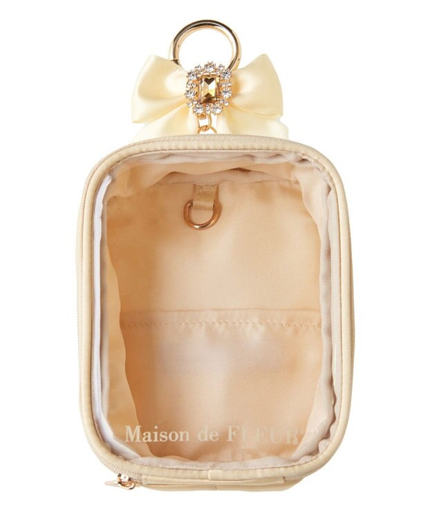 Maison de FLEUR EC限定クリアポーチS Yellow