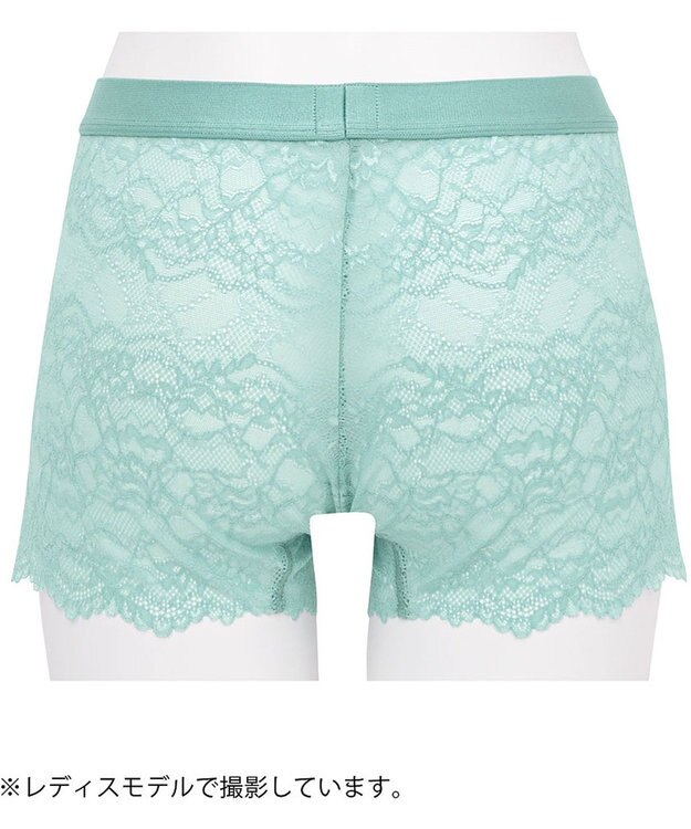 WACOAL MEN WACOAL MEN 【レースボクサー】 ボクサーパンツ ユニセックス 通気性 スカラ始末(裾部分) マチ部分の肌側は綿素材 レディース メンズ WT8822 /ワコールメン メロン