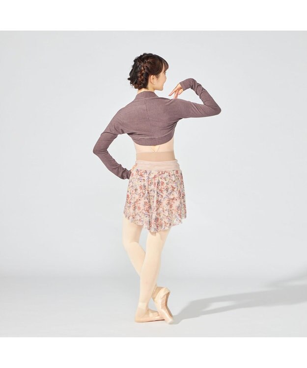 Chacott アームカバー (サーモギア(R)糸使用） グレイッシュライラック