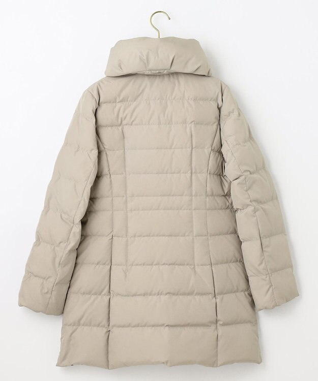 ANY SIS 【洗える】エレガンスショールカラー ミドルダウン ベージュ