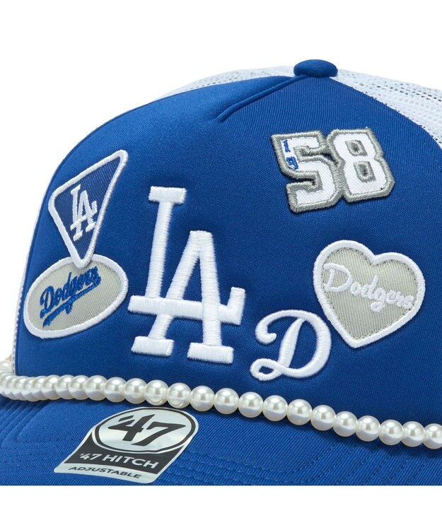 WEGO 【ユニセックス着用ITEM】＇47　HITCH　FM　MLB　TRENDY　TEAM ブルー