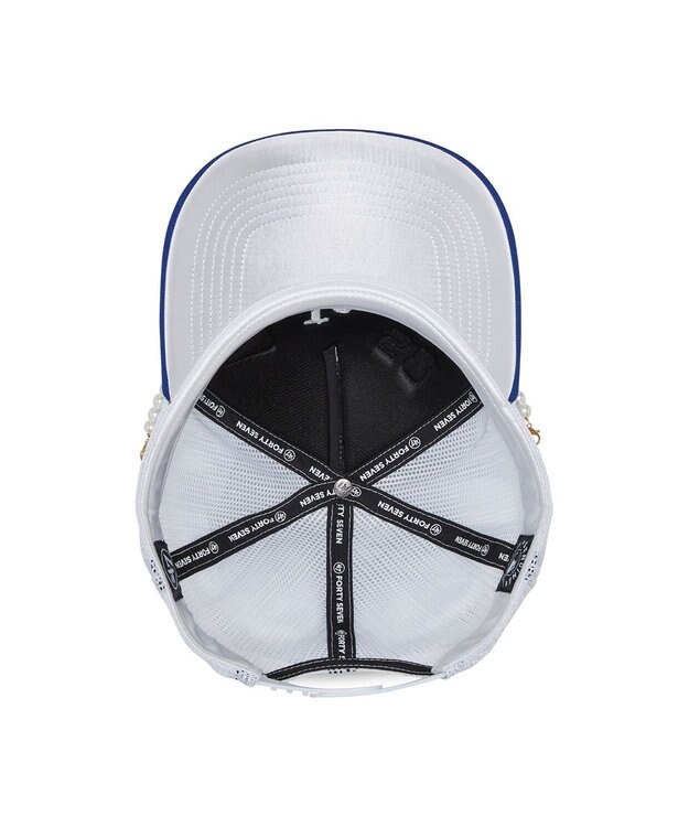 WEGO 【ユニセックス着用ITEM】＇47　HITCH　FM　MLB　TRENDY　TEAM ブルー