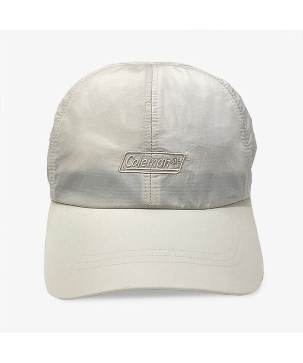 林八百吉商店 Coleman　リップストップ2Wayメッシュキャップ ライトベージュ