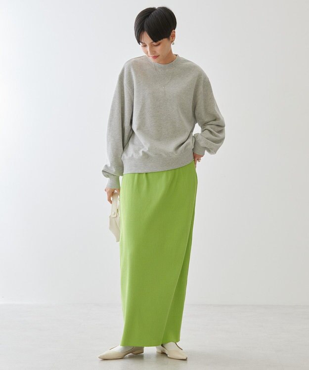 AMERICAN HOLIC ラメ裏毛プルオーバー Gray