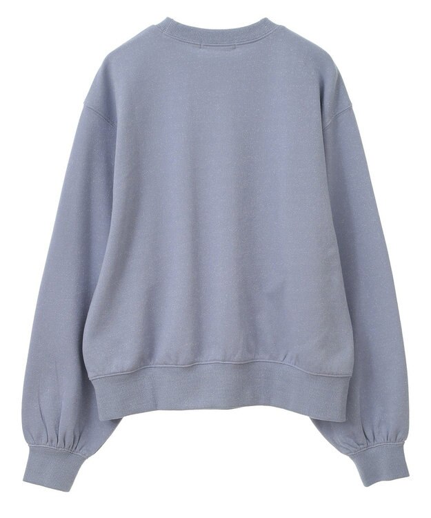 AMERICAN HOLIC ラメ裏毛プルオーバー Blue