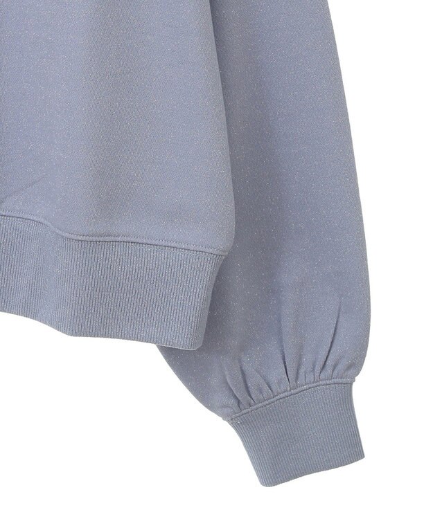 AMERICAN HOLIC ラメ裏毛プルオーバー Blue