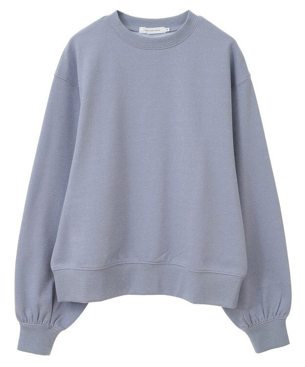 AMERICAN HOLIC ラメ裏毛プルオーバー Blue