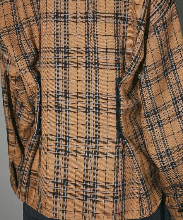 Green Parks ウエストタック２ＷＡＹシャツブルゾン Brown