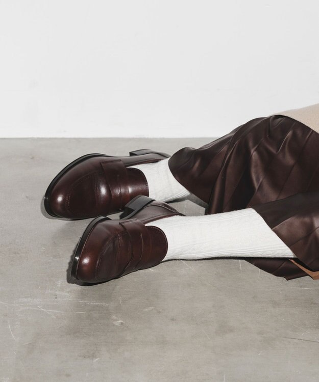 BONTRE 【BONTRE/ボントレ】コインローファー ブラウン