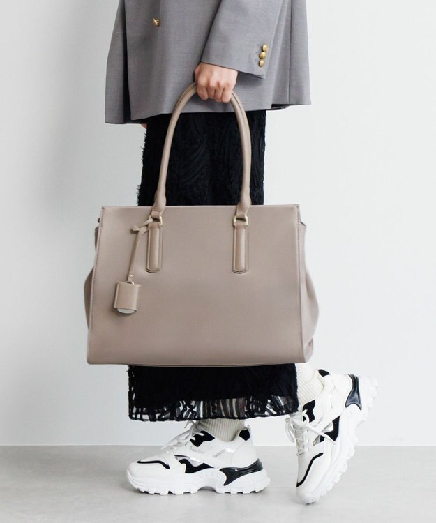 ACE BAGS & LUGGAGE Jewelna Rose OLバッグ・エト エアリィ 横型トートバッグ 16271 グレージュ