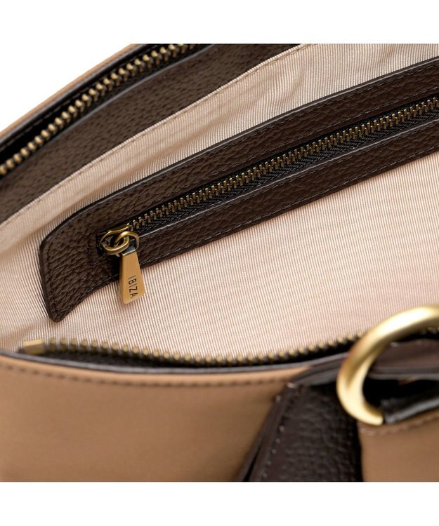 IBIZA ディアリオ　ナイロン　ハンドバッグ オーク