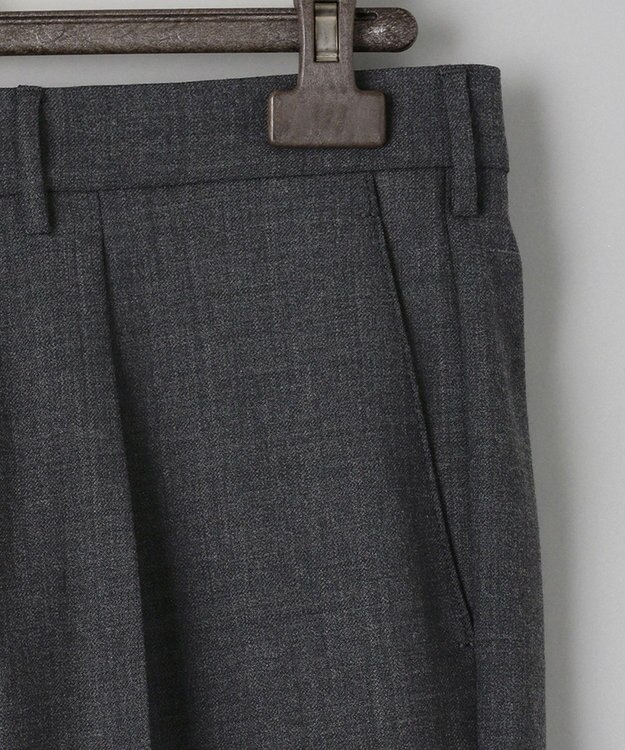 GOTAIRIKU 【インポート】BERWICH別注トラウザーズ＿ポリエステル×ウール グレー系