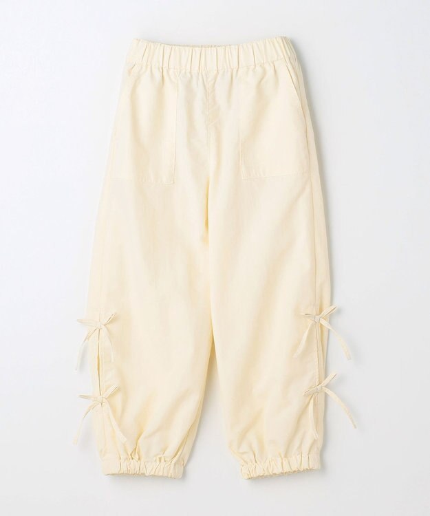 ANY KIDS 【洗濯機可能/吸汗速乾】ドライタッチ カーゴパンツ エクリュ