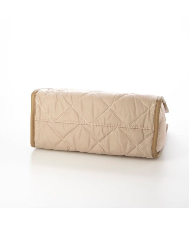 UNBILLION 【テレビ ドラマ着用アイテム】カシュカシュ cachecache / キルティングスクエアトートバッグM ベージュ