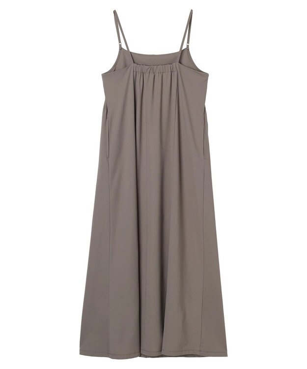 YECCA VECCA 【2点SET】シアーシャツ×Aラインキャミワンピース Yellow