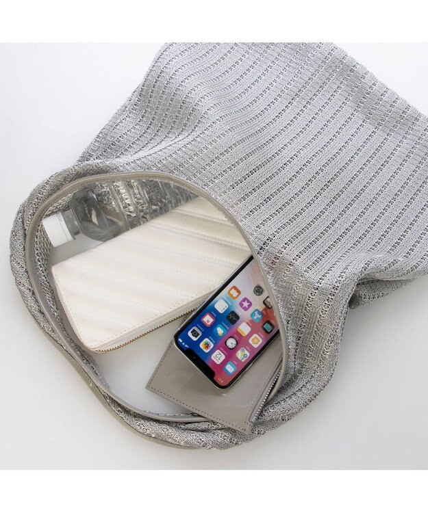 UNBILLION カカトゥ kakatoo / レースメッシュショルダーバッグ GY