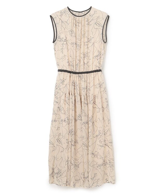 BEIGE， 【S-size】DRACAENA / ワンピース Ecru x Slate